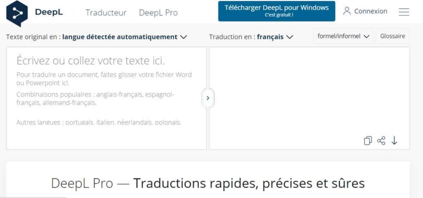 interface deepl