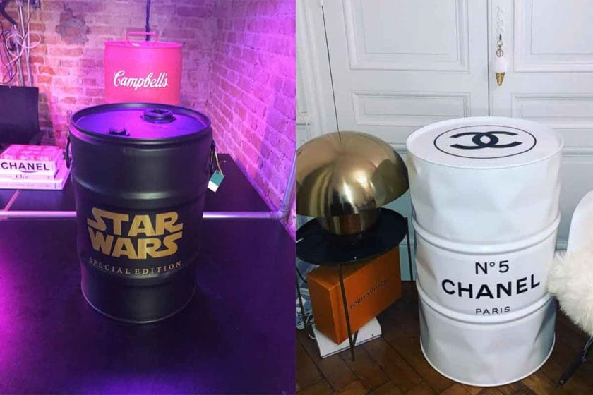baril décoratif