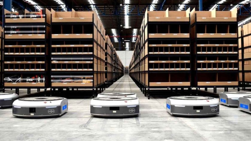 robot entrepot