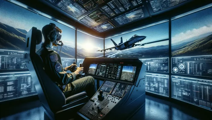 simulateur de vol