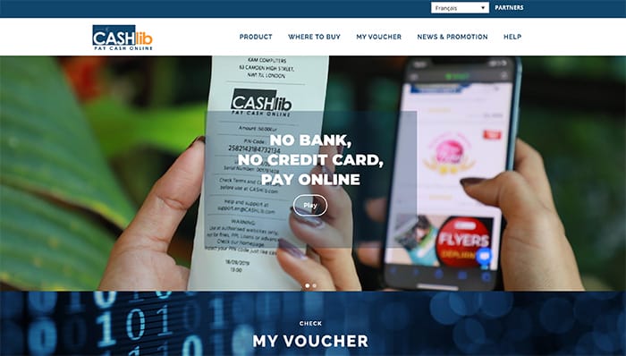 Blu-News Mode de paiement Cashlib