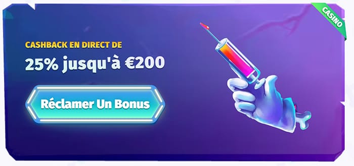 Casombie Casino Cashback en ligne bonus