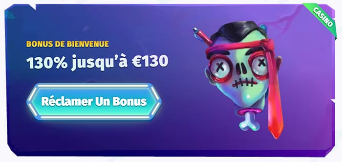 Casombie Bonus de bienvenue