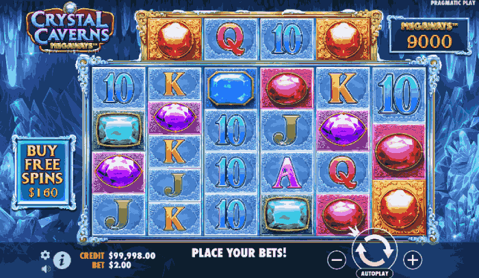 Crystal Cavern jeu